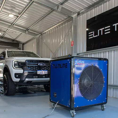 Diesel dyno tuning in Perth being performed