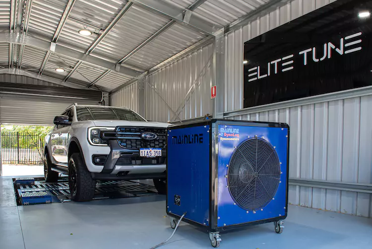 Diesel dyno tuning in Perth being performed