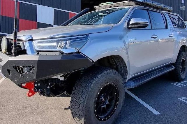 Hilux with upgraded towing capacity